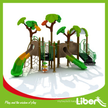 Kids Adventure Playground Equipment with Slides and Climbing Structure